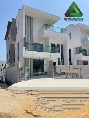5 Bedroom Fully Detached Duplex with Swimming Pool, Bq, Ajah, Ajah, Lagos, Detached Duplex for Sale