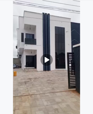 Luxury Mansion 5bedroom Detached Duplex with Bq at Sangotedo, By Shoprite Sangotedo, Sangotedo, Ajah, Lagos, Detached Duplex for Rent