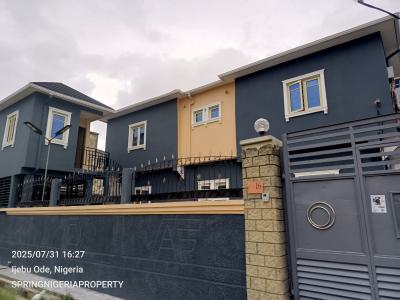 Brandnew 2bedroom Flat  Upstairs, After Blenco Supermarket, Sangotedo, Ajah, Lagos, Flat / Apartment for Rent