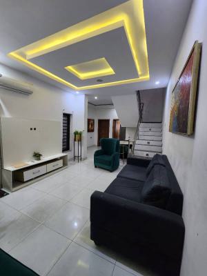 Fully Furnished 4bedroom Terrace Duplex with Garage.., Agungi, Osapa, Lekki, Lagos, Terraced Duplex for Rent