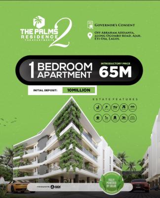 Exquisite 1 Bedroom Apartment with Pool, Gym, Etc, Become a Home Owner with Just 10m Initial Deposit, Ajah, Lagos, Flat / Apartment for Sale