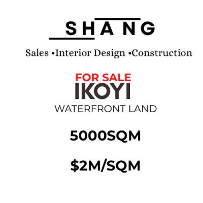 5000 Sqm Waterfront Land Available in Ikoyi, Ikoyi, Lagos, Land for Sale