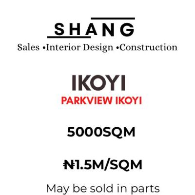 5000 Sqm Land Available in Parkwiew, Ikoyi, Ikoyi, Lagos, Land for Sale