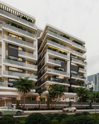 Elegant 1-3 Bedroom Apartments with Bq -- Offplan, Freedom Way, Lekki Phase 1, Lekki, Lagos, Flat / Apartment for Sale