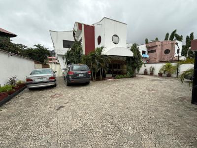 7 Bedroom House with Security Post and 2 Room Bq Sitting on 1000sqm, Off Ajose Adeogun Street, Victoria Island (vi), Lagos, Detached Duplex for Rent