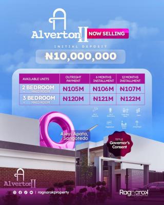 Finish 3 Bedroom in a Secure Estate with Cctv Surveillance, Majek Bus Stop Sangotedo Alverton Estate Near Shoprite, Ajah, Lagos, Semi-detached Duplex for Sale