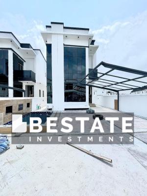 Beautifully Finished 5 Bedroom Detached Duplex with Pool and Bq, 2nd Toll Gate, Lekki, Lagos, Detached Duplex for Sale