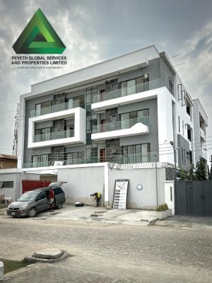 Luxury 3 Bedroom Apartment with Swimming Pool, Gym, Elevator, Lekki Phase 1, Lekki, Lagos, Flat / Apartment for Sale