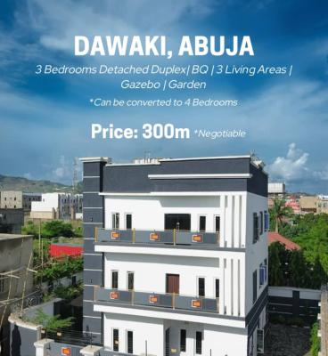 3 Bedroom Terraced Duplex, Dawaki, Gwarinpa, Abuja, Terraced Bungalow for Sale