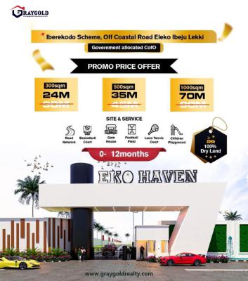 Eko Haven Estate: Your Peaceful Escape in Ibeju-lekki, Iberekodo Scheme, Off Coastal Road, Eleko, Ibeju Lekki, Lagos, Residential Land for Sale