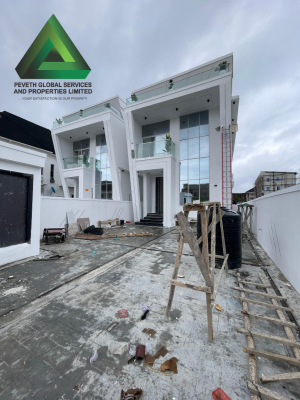 Luxury 5 Bedroom Fully Detached Duplex with Swimming Pool, Bq, Ologolo, Lekki, Lagos, Detached Duplex for Sale