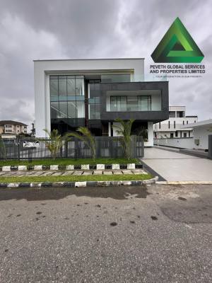 Contemporary 5 Bedroom Fully Detached Duplex + Pool, Gum, Cinema, Bq, Osapa London, Lekki, Lagos, Detached Duplex for Sale