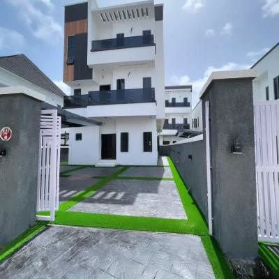 5-bedroom Fully Detached Duplex with Bq -- Gov Consent & Global Cofo, Lekki Palm City Estate, Ado, Ajah, Lagos, Detached Duplex for Sale