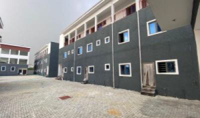 New Built Twenty Eaight Units of Town Houses with Excellent Facilities, Monastery Road Ajha, Ajah, Lagos, House for Sale