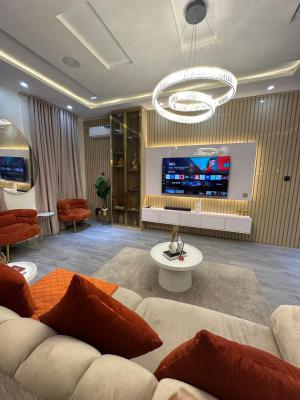 New Luxury Cozy 2 Bedroom Apartment with Gym, Meadow Hallway, Ikate, Lekki, Lagos, Flat / Apartment Short Let