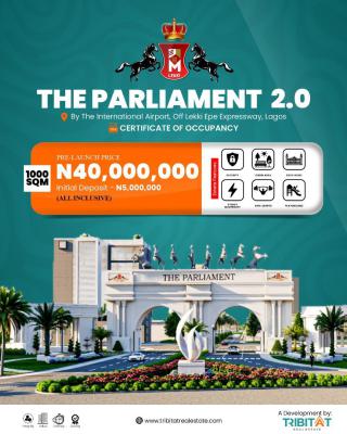 C of O Commercial Estate Land at Off Lekki Airport Strategic Location, World Class Premium Business Centre for The Elites, Ibeju Lekki, Lagos, Commercial Land for Sale