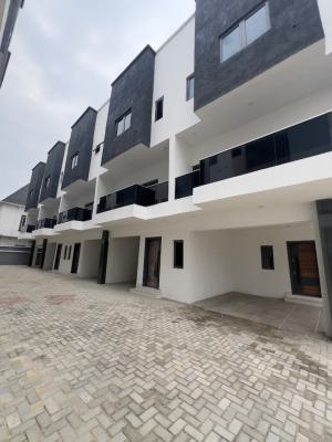 Sleek 3bedroom Terrace Duplex with Bq, Agungi, Lekki, Lagos, Terraced Duplex for Rent