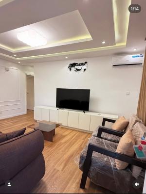 Beautiful 2 Bedrooms Serviced & Furnished Apartment in an Estate, Serene Neighborhood on a Tarred Road, Life Camp, Abuja, Flat / Apartment for Rent