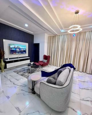 Ravishing 2 Bedroom Fully Serv & Furnished Apartment,24/7 Services, Serene Neighborhood, Wuye, Abuja, Flat / Apartment for Rent