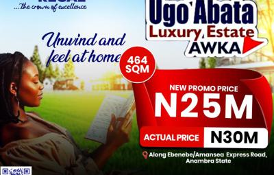 Affordable and Verified Dry Land, Ugo-abata, Ebenebe-amansea Expressway, Awka, Anambra, Mixed-use Land for Sale
