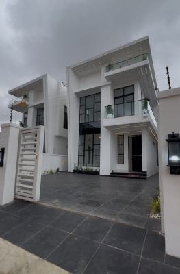 Aesthetically Pleasing 5 Bedroom Detached Duplex with Swimming Pool, Upscale 5 Bedroom Family Home Within an Estate, Chevron, Lekki, Lagos, Detached Duplex for Sale