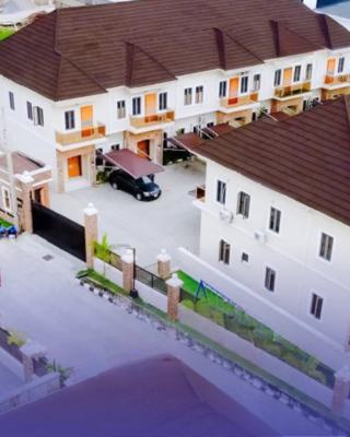 Contemporary 3 Bedroom Terraced Duplex, Atlantic Layout Estate General Paint Bustop, Ajah, Lagos, Terraced Duplex for Sale
