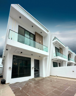 Well Built & Spacious 4 Bedroom Fully Detached Duplex with Bq, Orchid Road, Lekki, Lagos, Detached Duplex for Sale