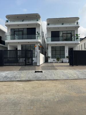 Gorgeous 5 Bedroom Detached Duplex with Bq,pool, Chevron Toll Gate, Lekki, Lagos, House for Sale