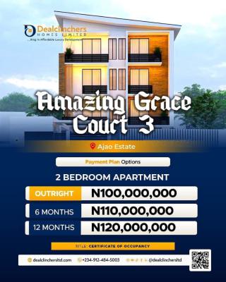 Amazing Grace Court, Ajao Estate, Ikeja, Lagos, Block of Flats for Sale