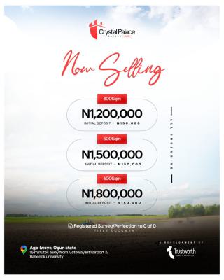 Govt Approved Estate Directly Facing Express Road, Directly Facing Idagolu Road ,agowoye, Sagamu, Ogun, Mixed-use Land for Sale