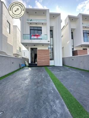 Luxuriously Built 5 Bedroom Fully Detached Duplex with Pool & Bq., Chevron, Lekki, Lagos, Detached Duplex for Sale