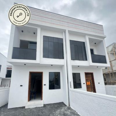 Equisite 3 Bedroom Semi Detached Duplex, Ikota, Lekki, Lagos, Semi-detached Duplex for Sale