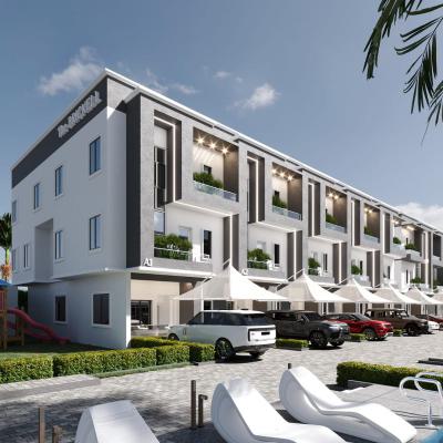Off Plan 4 Bedroom Terrace with Bq, Oniru, Victoria Island (vi), Lagos, Terraced Duplex for Sale