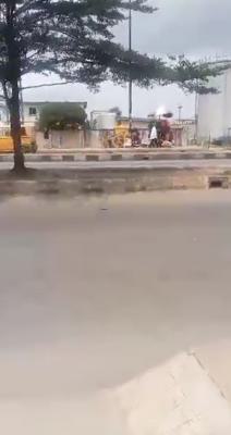 a Plot of Land Fenced and Gated Directly Facing The Road Suitable for, Before Aruna Bus Stop,ikorodu Lagos.  Size: 600sqm, Ikorodu, Lagos, Commercial Land for Sale