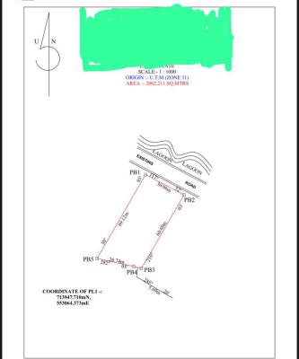 2000 Sqm of Land  Facing The Lagoon, Facing Lagoon, Lekki Phase 1, Lekki, Lagos, Mixed-use Land for Sale