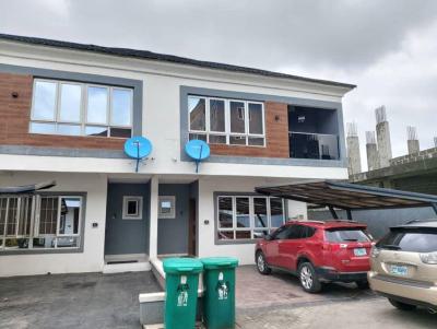 4 Bedroom Semi Detached Terrace House with a Room Bq, Osapa London, Lekki, Lagos, Terraced Duplex for Sale