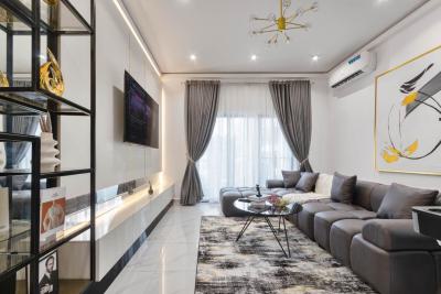 3bedroom Luxury Apartment with Ocean View, Ps5, Snooker Board, Table T, Victoria Island (vi), Lagos, Flat / Apartment Short Let