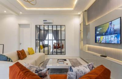 Book This Luxurious and Cozy 3 Bedroom Apartment, Atlantis 3 Estate,, Ologolo, Lekki, Lagos, Flat / Apartment Short Let