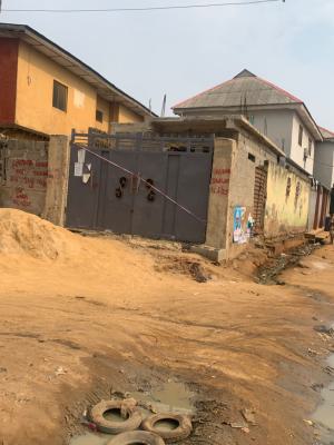 Quater Plot with a Building on Decking Level, Igando Road, Ikotun, Lagos, Terraced Bungalow for Sale