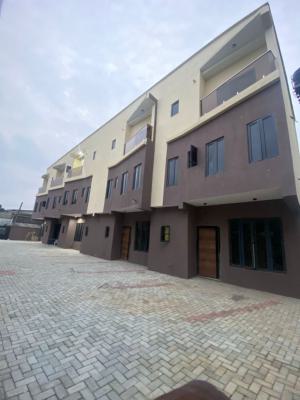 Newly Built N Neatly Finished 4 Bedroom Terraced Duplex with a Room Bq, Off Yetunde Brown, Gbagada, Lagos, Terraced Duplex for Sale