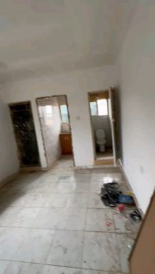 a Newly and Standard Roomself Con, Upstairs with Pop, Screeded Walls, Off Market Street, Shomolu, Lagos, Self Contain (single Rooms) for Rent