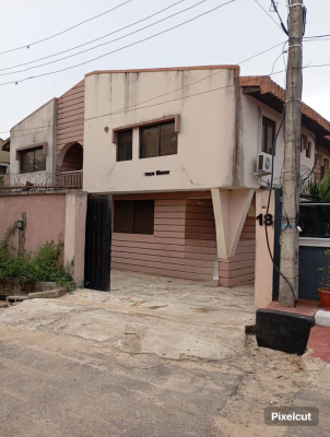 Well Maintained Block of Flats in a Secured Estate, Secured Estate Behind Shonibare Estate, Maryland, Lagos, Block of Flats for Sale