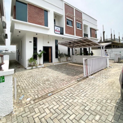 4 Bedroom Semi Detached, Orchid Road, Lekki, Lagos, House for Rent