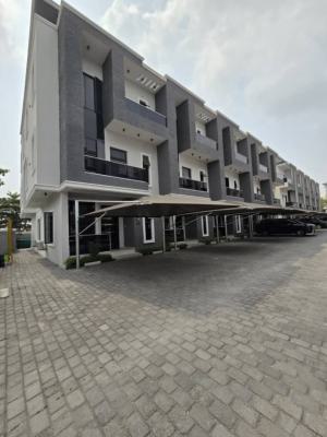 Tastefully Finished Serviced 4 Bedroom Terrace with a Room Bq, Victoria Island (vi), Lagos, Terraced Duplex for Rent