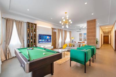 Beautiful 2 Bedroom Apartment with Snooker Board, 19c Bashorun Okusanya Street, Off Admiralty Way, Lekki Phase 1, Lekki, Lagos, Flat / Apartment Short Let