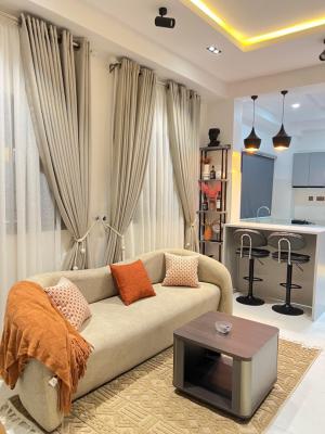 Beautiful 1 Bedroom Apartment with Swimming Pool, 1 Akinyemi Omoyeni, Monada Apartments Ikate, Ikate Elegushi, Lekki, Lagos, Flat / Apartment Short Let