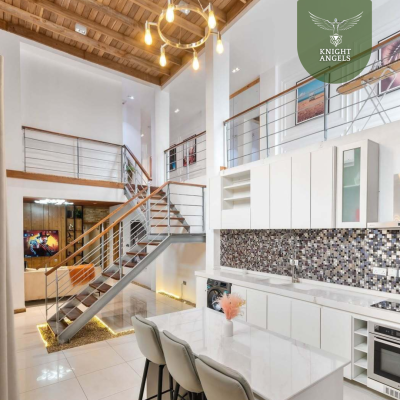 Uptown Luxury Loft -- 2 Bedroom Maisonette, Admiralty Way, Lekki Phase 1, Lekki, Lagos, Flat / Apartment Short Let