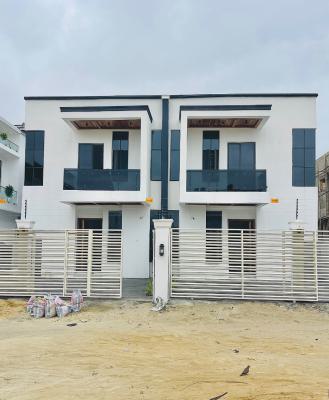 Modestly Finished Luxury 4 Bed Semi- Detached Duplex with Bq, Lekki, Lagos, Semi-detached Duplex for Sale