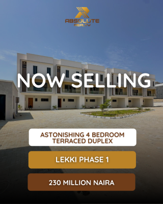 Astonishing 4 Bedroom Terraced Duplex, Lekki, Lekki Phase 1, Lekki, Lagos, House for Sale