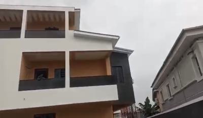 2 Floors 4 Bedrooms Detached Duplex with Bq, Off Adeniran Ogunsanya Close to Shoprite, Surulere, Lagos, Detached Duplex for Sale